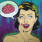 Zombie art collection brains