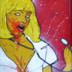 Zombie nurse art