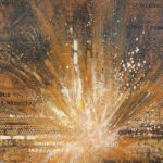 orange splash canvas