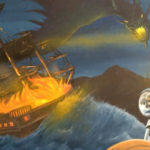 flaming ship dragon