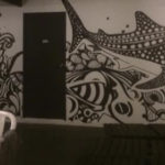 sea creatures mural