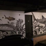 sea life mural