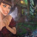 fairy magic mural
