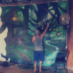 painting magical woods