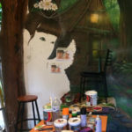 fairy eyes mural