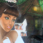 painting fairy woods