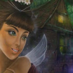 fairy face mural