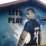 lets play football mural