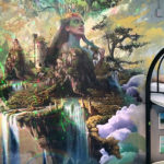 fantasy wall mural