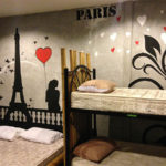 paris wall mural