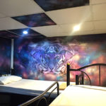 tiger wall mural