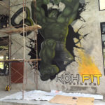 koh fit hulk mural