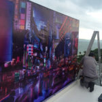 W hotel city mural