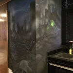 electric night mural