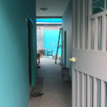 entrance to mural