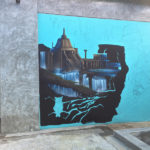 temple mural outline