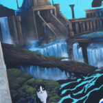 temple mural