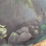 frog mural