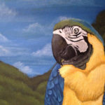 parrot painting