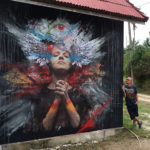 mystical praying lady