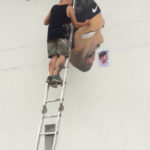 painting tennis player face