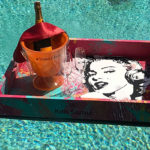 marlin monroe wine tray