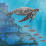 turtle mural