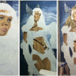 painting goddess mural