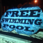 swimming pool sign