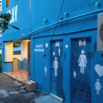 toilets wall mural