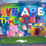 we are the future mural