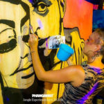 couples live action painting