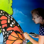 butterfly painting